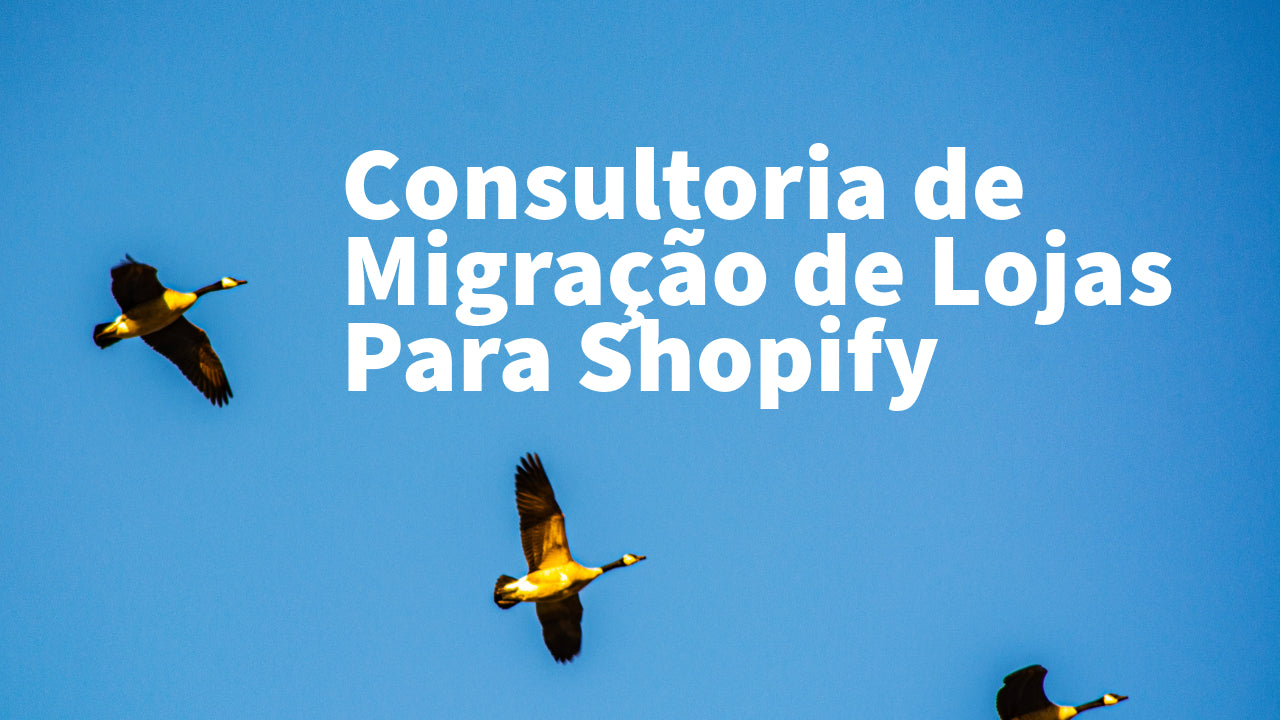 Consultoria de Migração de Lojas para Shopify